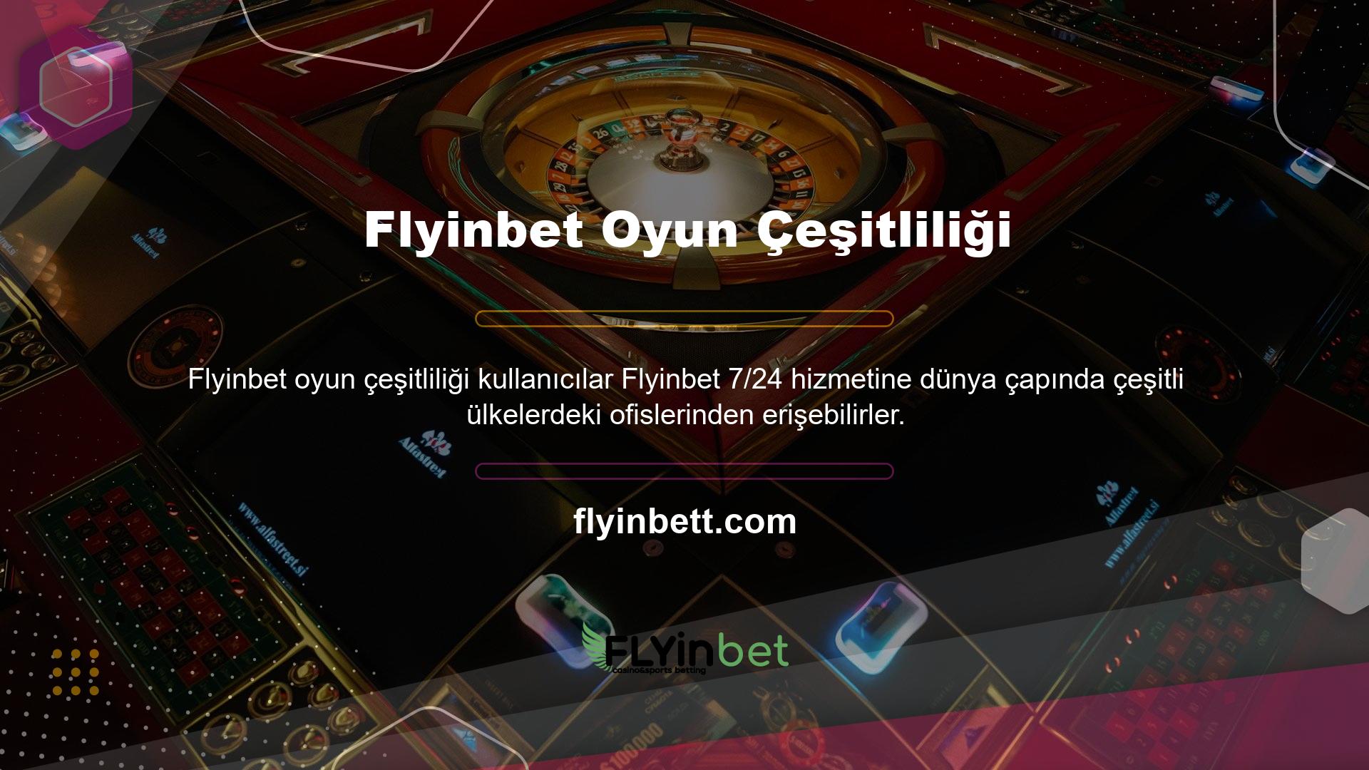 Türkiye'nin en büyük bahis platformlarından biri olan Flyinbet sunulan oyun çeşitliliği hâlâ sürpriz olmaya devam ediyor
